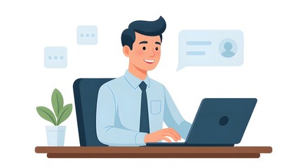 The workplace routine of online meetings