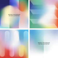 Abstract gradient background with geometric pattern. Isolated vector illustration. 