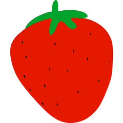 신선하고 맛있는빨간 딸기

