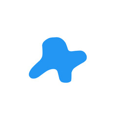 blue puddle vector illustration
