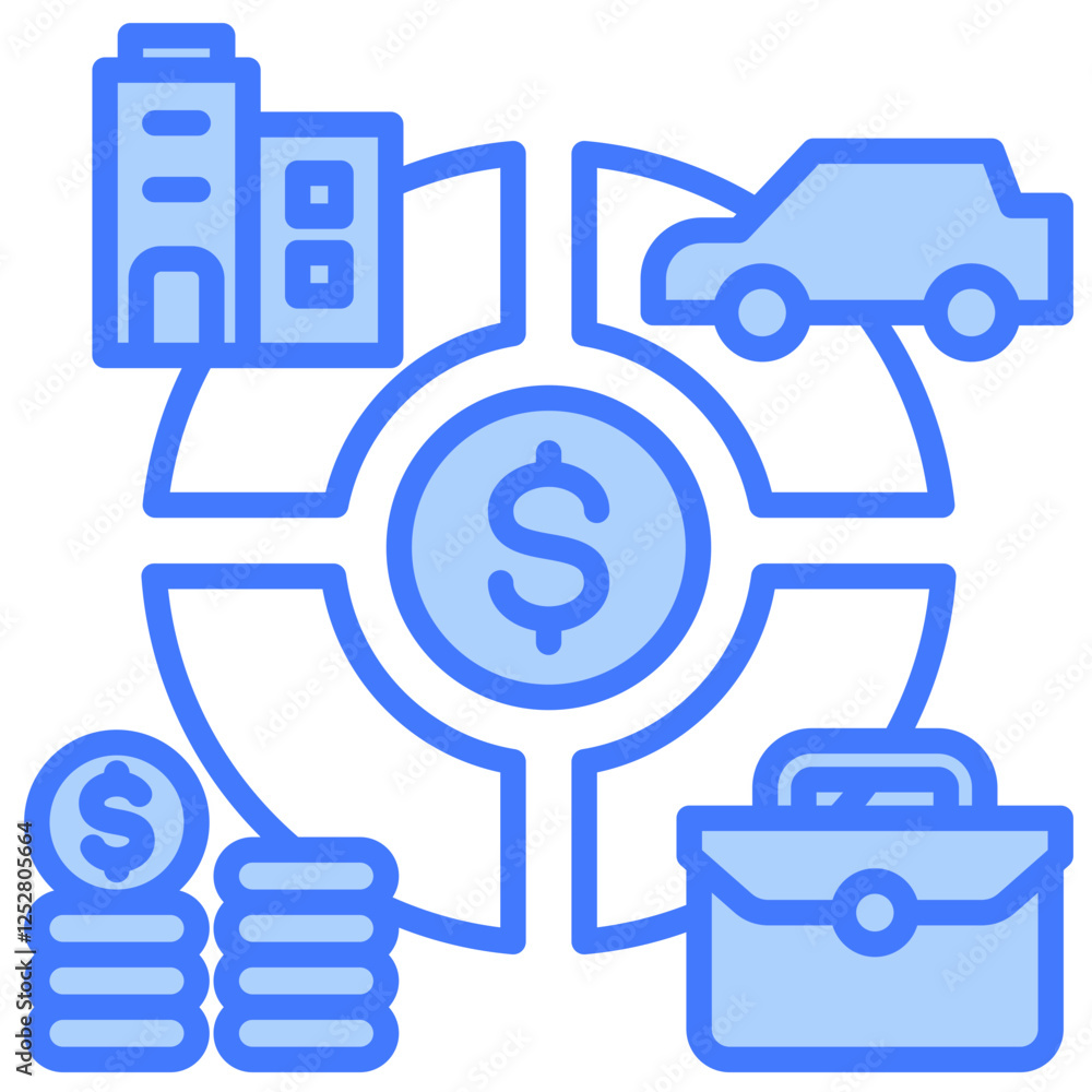 Poster Fixed Asset Icon
