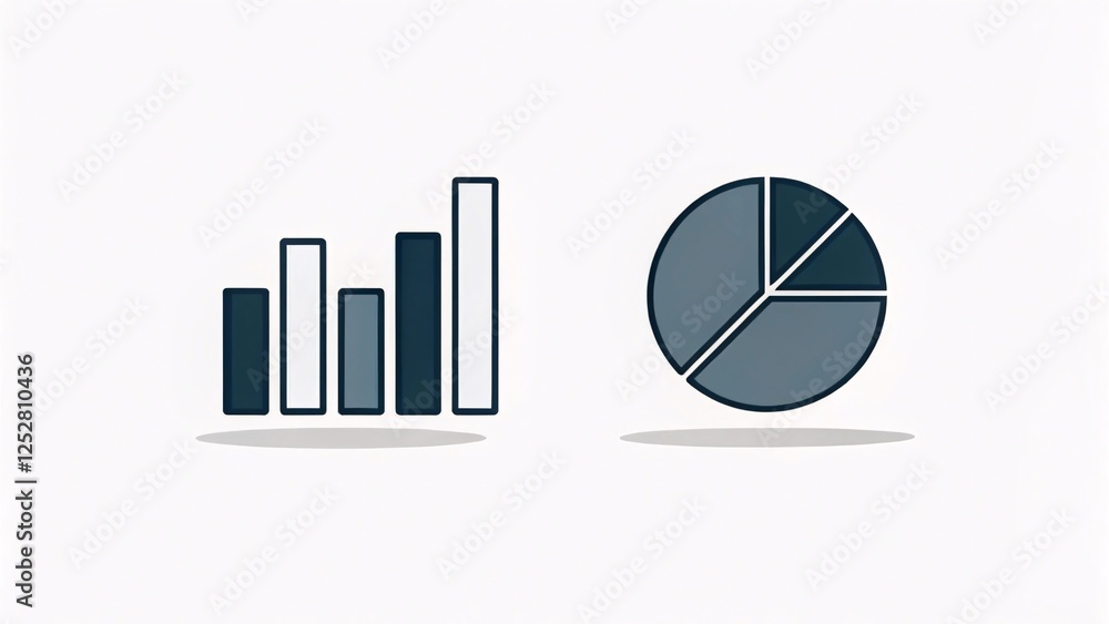 Poster data analysis and visualization techniques business sector infographic design corporate environment 