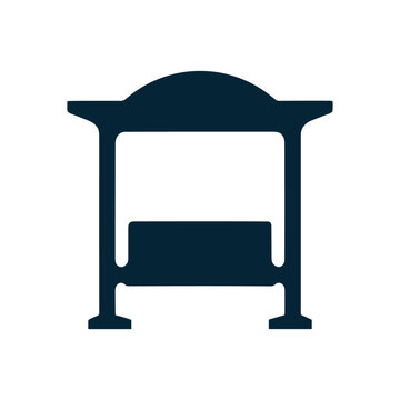 Bus stop waiting seat