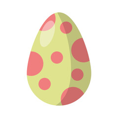 Bright Festive Colorful Easter Eggs