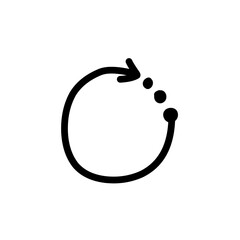 different circular arrows