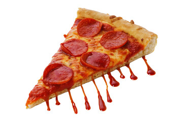 pizza isolated on white background