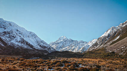 Hooker Valley Track with Mount Cook / Aoraki View