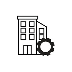 Corporate governance icon vector isolated on white background. Corporate Development Concept. Business concept.