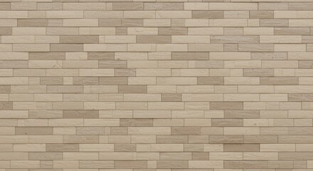Beige Brick Wall Texture: A detailed close-up shot reveals the subtle variations in tone and texture of a beige brick wall, offering a seamless background for design projects. 