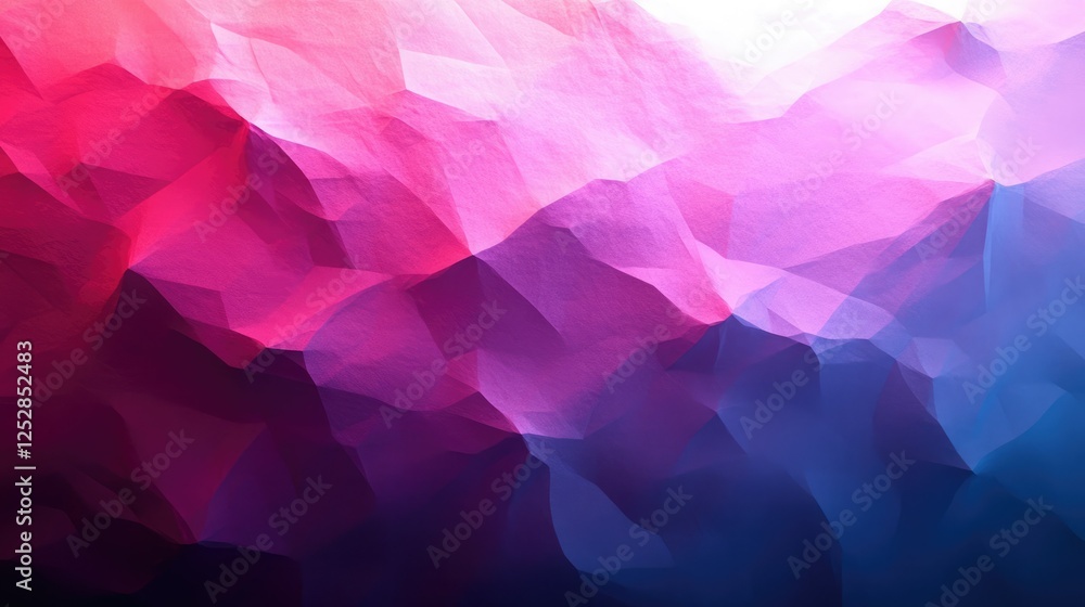 Aufkleber abstract geometric pattern created with vibrant colors in a gradient layout enhancing visual depth a