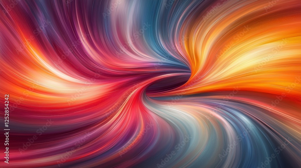 Poster vibrant abstract swirl of colors creating a dynamic and engaging visual experience for artistic back