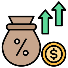 Interest Rate Icon