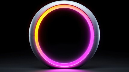 A smart ring with AI-powered notifications.photorealistic portrait, studio lighting, 