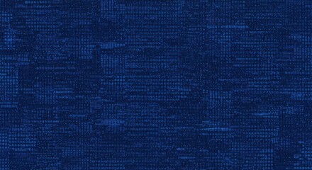Blue binary code pattern on digital background for technology concept