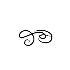 hand drawn vintage ornament