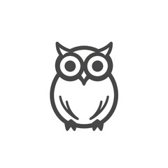 Owl outline 