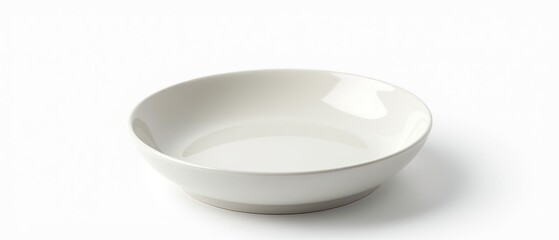 Empty White Plate, Studio Photography, Delicious Food, High-End Visuals