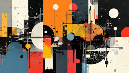 Example of mixed media and experimental collages