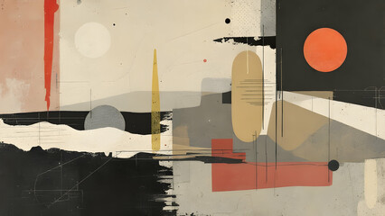 Example of mixed media and experimental collages