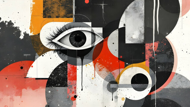 Example of mixed media and experimental collages