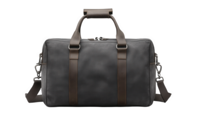 A canvas travel bag