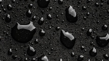 Water drops overlay seamless texture map pattern background