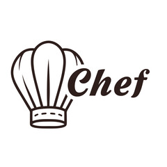 Chef Hat Logo Icon Vector Illustration Design