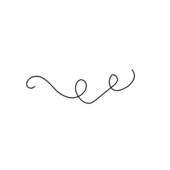 abstract thin line doodles