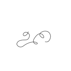 abstract thin line doodles