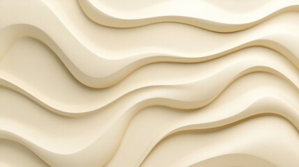 Obraz premium A calm coastal sand dune texture with rippling patterns and warm beige tones