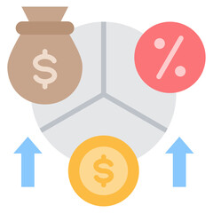 Profit Margin Icon