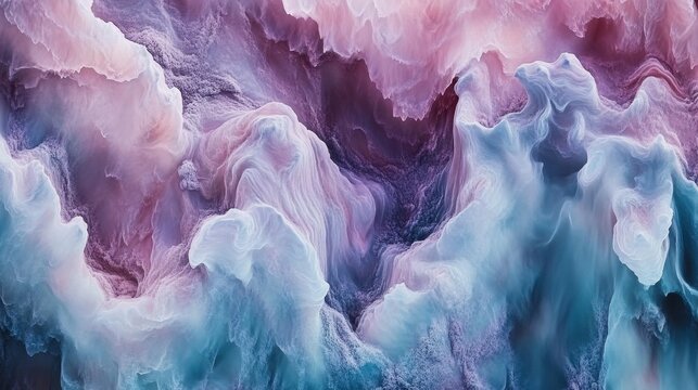 A high-resolution pastel texture with a watercolor effect in pink, blue, and lavender