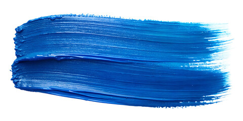 blue paint brush stroke png