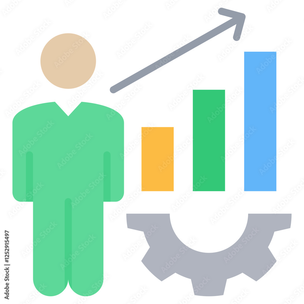 Poster Performance Management Icon