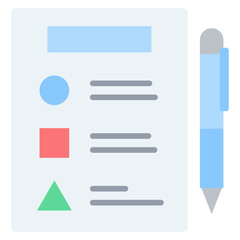 Obraz premium Evaluation Icon