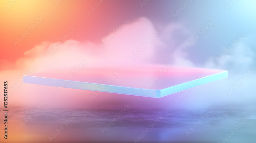 Aufkleber dynamic light display digital studio video animation vibrant environment abstract viewpoint creative