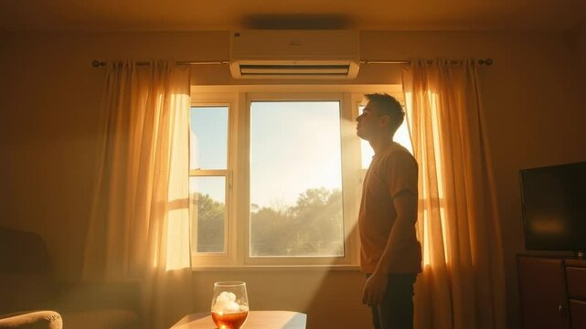 use of air conditioning in sweltering weather 