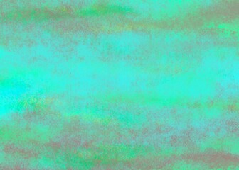 Green colorful paint textures abstract art
 background illustration  