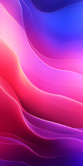 Powder blue gradient wavy abstract background