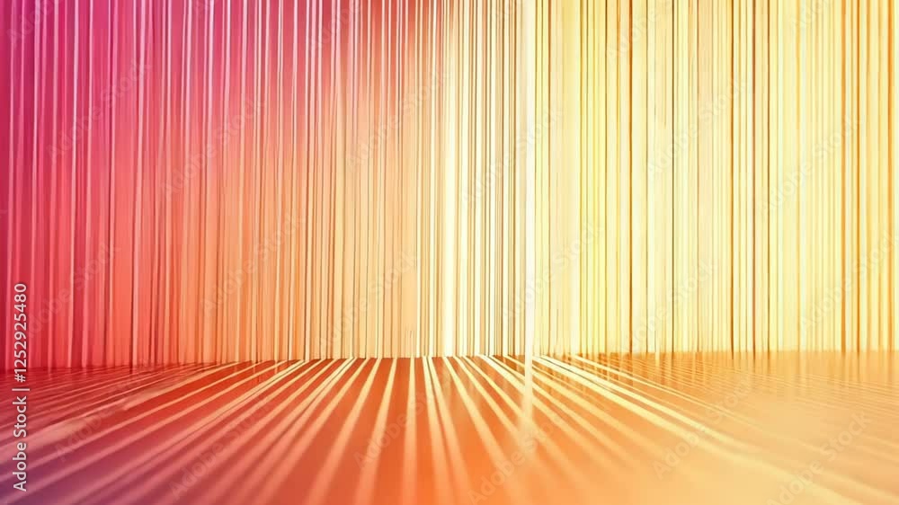 Poster vibrant hues blend in a mesmerizing display of light and color creating an ethereal atmosphere for a