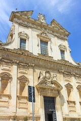 The Old town of Lecce, Apulia Region, Italy