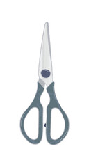 Isolated metallic kitchen tool, scissor equipment