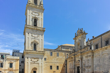 The Old town of Lecce, Apulia Region, Italy
