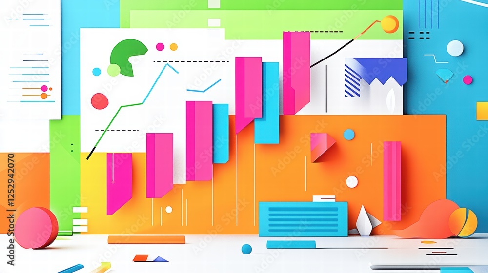Poster a clean and modern gantt chart for project management, displaying tasks, deadlines, and work progres