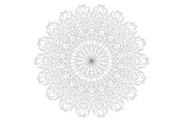 Mandala Design with Beautiful Work