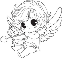 cupid with bow