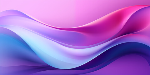 Purple gradient wavy abstract background