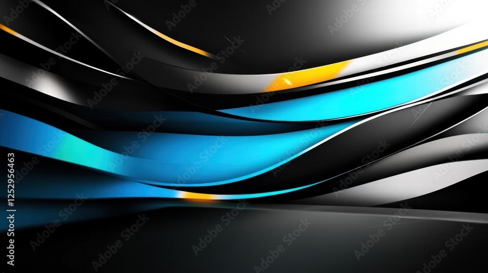 Poster a high-quality dark blue corporate background with smooth gradients and subtle diagonal lines for a 
