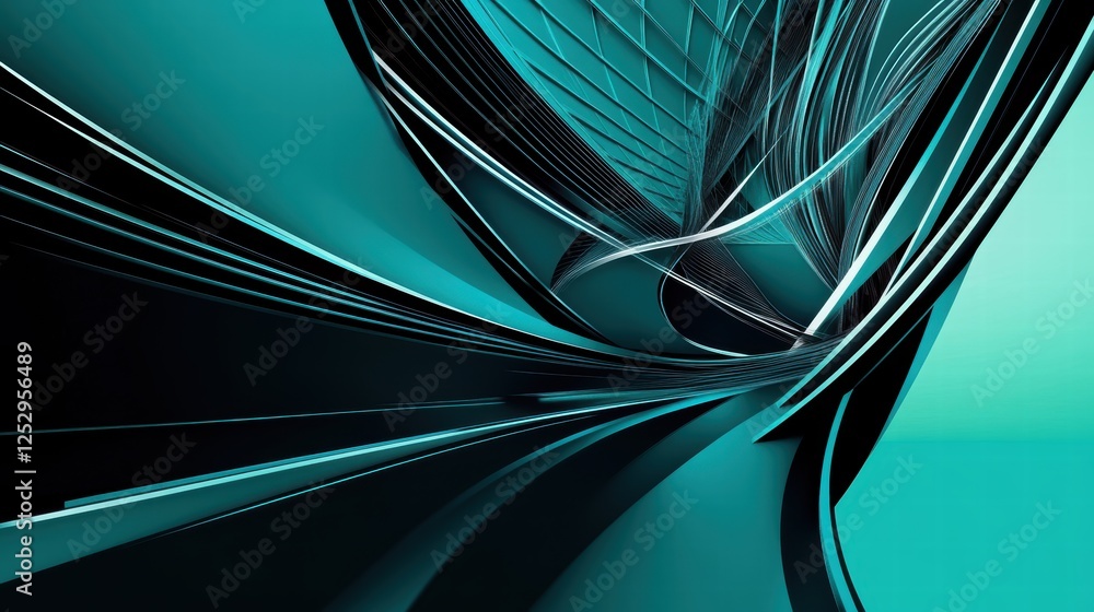 Poster a high-quality dark blue corporate background with smooth gradients and subtle diagonal lines for a 