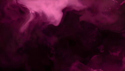 Fototapeta premium Black dark purple red burgundy wine magenta maroon plum watercolor water. Abstract art color